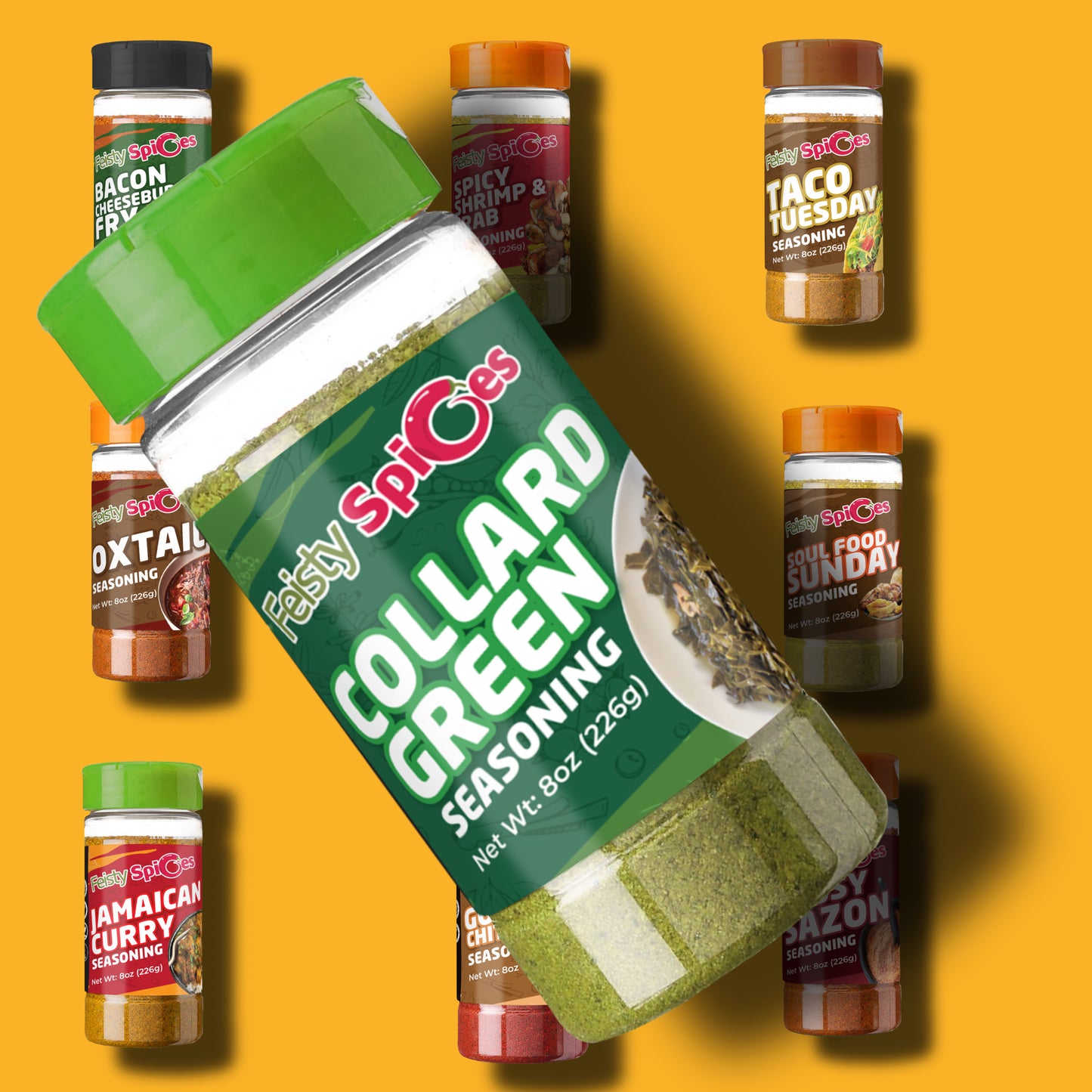 Feisty Spices Collard Green Seasoning