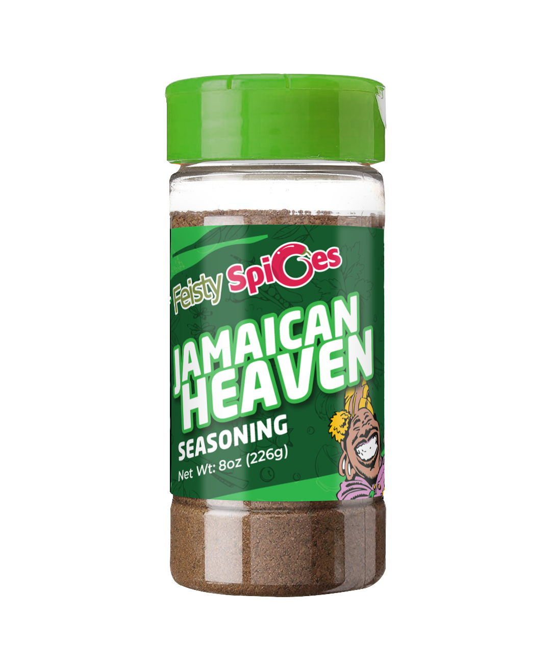 Jamaican Heaven Jerk Seasoning 8 oz - Authentic Caribbean Flavor for a Taste of Paradise