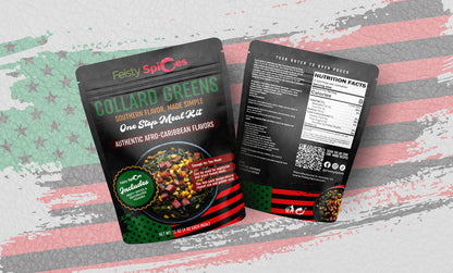Feisty Spices Collard Greens One Stop Meal Kit