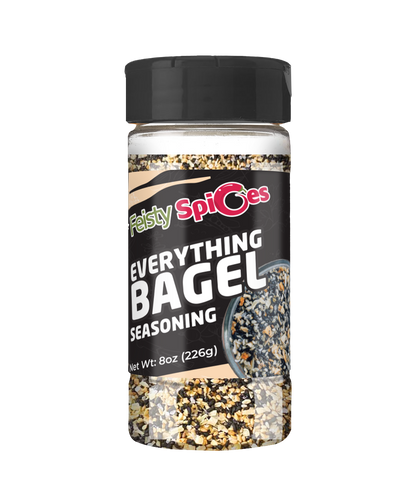 Feisty Spices Everything Bagel Seasoning 8 oz - Premium Blend for Amazing Flavor