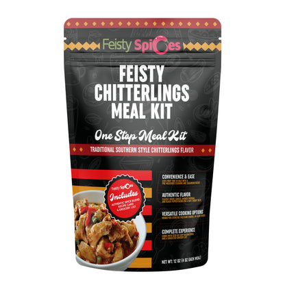 Feisty Spices Gourmet Chitterlings One Stop Meal Kit