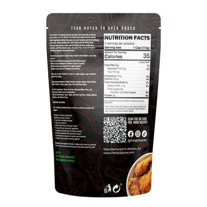 Feisty Spices Shake and Fry One Stop Meal Kit, 12 oz