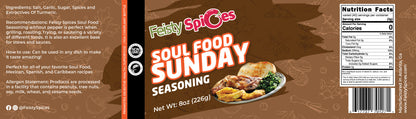 Feisty Spices Soul Food Sunday, All Purpose Seasoning